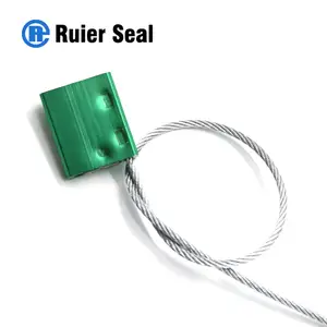 Low Price Sello De Alta Seguridad High Security Tamper Evident Cargo Cable Seal For Container REC101