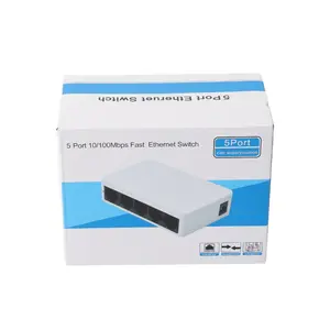 Factory direct sales free configuration 5 Port 100Mbps network switch