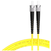 1m (3ft) Fiber Patch Cable 1 Fiber ST UPC Simplex to ST UPC Simplex Single Mode (OS2) Riser (OFNR) 2.0mm Tight-Buffered Yellow