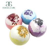S & Soak vente en gros de marque privée soins de la peau de luxe douche bain hydratant ensemble de bombes de bain