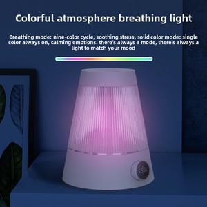 Humidificador con Alimentación USB, Capacidad de 1.0-2.5L, para Dormitorio, Oficina en Casa, con Luz Nocturna y Función de Respiración, para Uso en Escritorio - Product Image 2