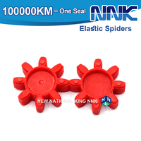 NNK Best Seller Insert de raccordement à mâchoires, élément élastique en caoutchouc de type L, araignée élastique, raccord flexible