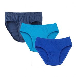 Paquete de 3 Calzoncillos de Algodón para Hombre, Corte Medio, Transpirables y Cómodos, para Hombres de Edad Media y Mayores - Product Image 1