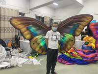 Modèle de papillon volant gonflable décoratif de fête de Club pour la Performance sur scène