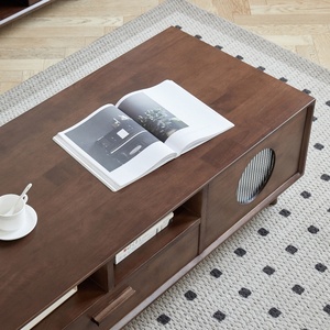 Đa Chức Năng Sang Trọng Đồ Nội Thất Phòng Khách <span class=keywords><strong>End</strong></span> Bảng Bằng Gỗ Trung Tâm Bàn Cà Phê Cho Phòng Khách - Product Image 4