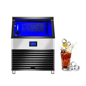 Nhà Máy Giá Skull sinople 350 kg thương mại Bloc 100kg mỗi ngày rõ ràng Ice Cube Maker Máy làm