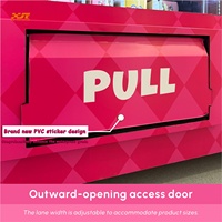 Distributeur automatique de sacs surprise XY, machine à boîtes mystères, 24h/24, en acier inoxydable, écran tactile 22 pouces, thème Anime IP, usage commercial