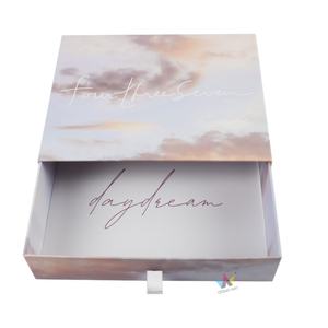 Caja de Regalo con Inserto Deslizante y Logotipo Personalizado con Estampado en Caliente Dorado para Ropa, Venta al por Mayor de Crown Win - Product Image 2