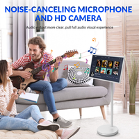Écran portable IPS de 23,8, 27 et 32 pouces, téléviseur intelligent Android avec écran tactile, USB, Wifi, affichage intelligent avec batterie