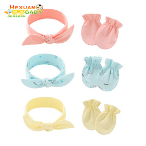패션 아기 안티 긁힘 장갑 신생아 보호 얼굴 면화 스크래치 장갑 - Product Image 4