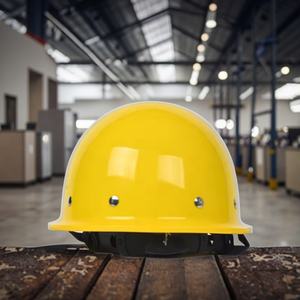 Direct Factory Sale Customizable Wholesale <b>Hard</b> <b>Hats</b> Personal Protective Equipment Safety Helmets for Industrial Construction - Product Image 1