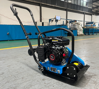Compacteur de plaques vibrant portatif diesel OEM 3HP G154 Mini Forward Earth, 89 kg, neuf, certifié CE, accepte les designs personnalisés
