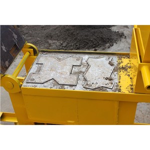 מכונת לבנים ידנית WT2-40 לייצור לבני חימר משולבות, ניידת, בעלות נמוכה, לפרויקטים של בנייה כפרית - Product Image 3