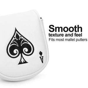 Factory Wholesale Golf Club <b>Headcover</b> Poker Magnet <b>Putter</b> Cover Custom Logo Golf Headcovers Pu Leather - Product Image 2