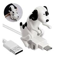 Câble de charge rapide AilesTecca Smart 1m Type C USB C Micro pour téléphone, cordon d'alimentation, design amusant chien qui fait l'amour, imprimante