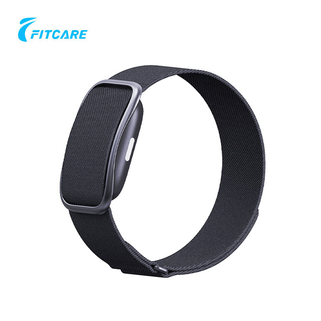 Fitcare F24H Screen-free Health Performance Tracker 3 ATM Waterproof 14-Day Battery Life ANT+ BLE Wireless for Sports Team