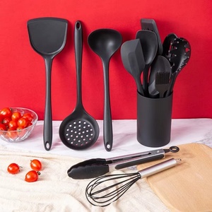 13 Pieces Kitchen Accessories <b>Silicone</b> Kitchen Utensils Set Kitchenware Kitchen Cooking Utensils Set with Holder - Product Image 4