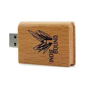 Personalizado madeira usb pendrive promocional 64gb memória usb stick criativo pendrive 32gb flash drive notebook com usb flash drive
