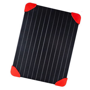 Plateau de décongélation rapide pour aliments congelés, plateau d'eau pour décongeler rapidement les steaks, plaque spéciale en aluminium pour décongeler rapidement la viande - Product Image 2