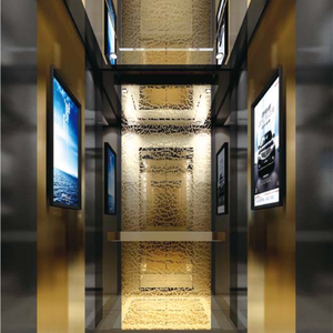 ลิฟต์โดยสารแบบไร้เฟือง รุ่นใหม่ น้ำหนัก 630 กก. พร้อมระบบขับเคลื่อนด้วยไฟฟ้ากระแสสลับ สำหรับบ้าน โรงแรม และอพาร์ตเมนต์ ดีไซน์ทันสมัย ลิฟต์บรรทุกสินค้า - Product Image 1