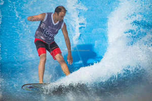 Simulador de Surf Doble Estilo Océano para Parque Acuático, <span class=keywords><strong>Flowrider</strong></span> de Olas Artificiales en Venta - Product Image 5