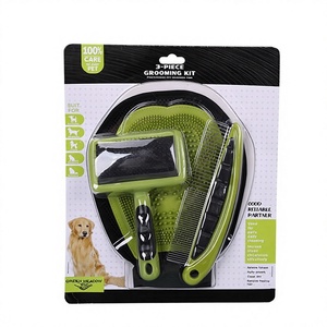Ensemble de <span class=keywords><strong>toilettage</strong></span> pour animaux de compagnie, brosse pour enlever les poils de <span class=keywords><strong>chien</strong></span> et de chat, peigne, gants, outils de nettoyage professionnels, ensemble d'accessoires de bain pour animaux de compagnie - Product Image 5
