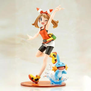 Vente chaude - Figurine d'anime japonaise de haute qualité de 19 cm - Figurine Pokemoned - Jouets Gk <span class=keywords><strong>May</strong></span> Mudkip - Figurines d'action pour enfants - Cadeaux - Product Image 2