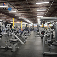 Machines de fitness professionnelles à charge par poulie pour la musculation des bras, des épaules et des jambes, pour usage commercial en salle de sport, 2000 mètres carrés