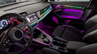 Kit d'éclairage d'ambiance LED 64 couleurs 12V amélioré pour Audi A3 8Y 2021-2024, éclairage de tableau de bord/portes, garantie 1 an