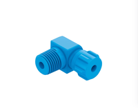 Festo-Conector rápido de codo, accesorios hidráulicos y de automatización industrial, 1/4-3/8-1/2-1/4/6/9-KU, 1/4/
