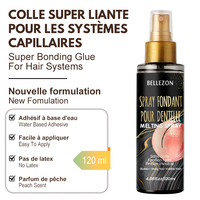 Spray Fixateur Extrême pour Perruques Lace Front Bellezon – Fixation Sans Colle pour une Fusion Parfaite