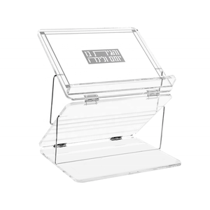 Có thể gập lại lucite shtender tùy chỉnh judaica bảng Top có thể gập lại quran hiển thị lucite shtender Acrylic người giữ cuốn sách đứng - Product Image 2