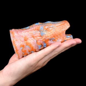 NNSX Nuevo Juguete Sexual de Silicona con Forma de Pene de Dragón de Fantasía para Hombre, Extensor de Pene - Product Image 6
