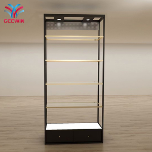 Một cửa hàng thiết kế đồ nội thất thép giá của cửa hàng bách hóa sắt Single Side <span class=keywords><strong>Pop</strong></span> <span class=keywords><strong>Up</strong></span> cửa hàng hiển thị quần áo vải quần áo - Product Image 5