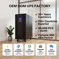 1KVA/2KVA/3KVA/6KVA/10KVA/15KVA/20KVA/30KVA/40KVA Onduleur monophasé en ligne à double conversion haute fréquence à onde sinusoïdale pure