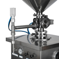 Machine de distribution pneumatique durable pour flacons en verre, idéale pour le miel, le shampoing, le gel, la mayonnaise, le ketchup et les sauces