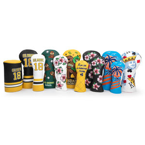New Arrival Custom Golf <b>Headcovers</b> Synthetic Leather Golf <b>Driver</b> Head Covers Damage Protection Golf Club Head Cover - Product Image 1