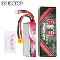 GAONENG GNB 2S 7.6V HV 1450MAH 100C 200C Baterai LiPo RC Konektor XT30 Drone FPV 1:8 Sepeda RC 1/8 Sepeda Motor RC Mobil Balap Kyosho