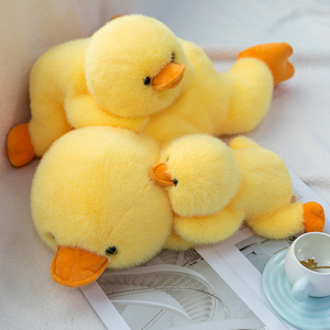 ตุ๊กตาเป็ดสีเหลืองยัดนุ่นน่ารักมาใหม่ของขวัญสำหรับเด็กน่ารักของตกแต่งบ้าน - Product Image 3