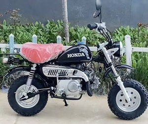 Motocyclette tout-terrain <span class=keywords><strong>Mini</strong></span> Monkey 125cc neuve avec guidon pliable, design compact pour adultes et enfants, vitesse maximale de 80 km/h - Product Image 4