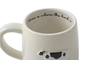Tazza in Gres con Design di Mucca da Latte della Fattoria Bramble |   Confezione Regalo |   Tazza Artigianale per Caffè e Tè |   Design rustico in stile fattoria |   Regalo ideale - Product Image 3