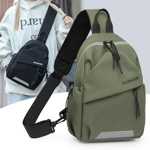 Fashion <b>Crossbody</b> <b>Bag</b> For Women Water Resistant Large Capacity Chest <b>Bag</b> With Drawstring Front Pocket Spring 2025 - Product Image 1