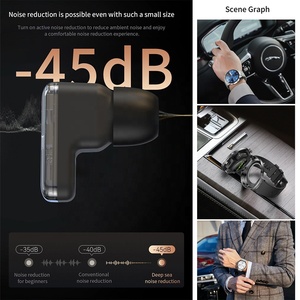 T100 Smartwatch siêu mỏng lật Bìa <span class=keywords><strong>Hidden</strong></span> thiết kế ai giọng nói âm nhạc Máy nghe nhạc TWS Hifi 9D chất lượng âm thanh Earbuds thông minh xem T100 - Product Image 6