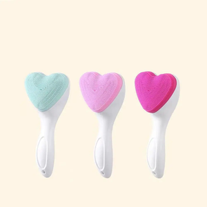 Silicone Facial Cleansing Brush Handheld Portable Cleaning Bath Brush Exfoliating Cleaning Pores Facial Massage Brush Girl - Product Image 6