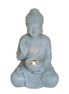 <span class=keywords><strong>Fontaine</strong></span> de sol extérieure <span class=keywords><strong>grande</strong></span> <span class=keywords><strong>fontaine</strong></span> de <span class=keywords><strong>bouddha</strong></span> assise avec LED blanc chaud pour la décoration de paysage aquatique de cour - Product Image 6