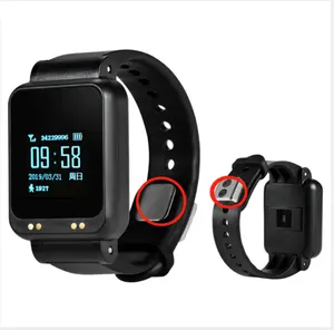 2023 New 4g Smart Watch With Temperature Monitoring Watch For Prisoners,Offenders,Parolees Ankle Tracking Bracelet Watch