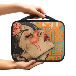 Dio ti ha dato il miglior <span class=keywords><strong>tempo</strong></span> di stampa bibbia per proteggere la <span class=keywords><strong>borsa</strong></span> del libro <span class=keywords><strong>in</strong></span> tessuto di poliestere unica nel Design dei fiori - Product Image 1