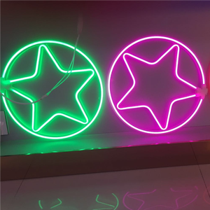 Flocon de neige KTV fête <span class=keywords><strong>d</strong></span>écoration scène magasin atmosphère extérieur sol 220V magasin mur monté enseigne LED enseignes au néon - Product Image 5