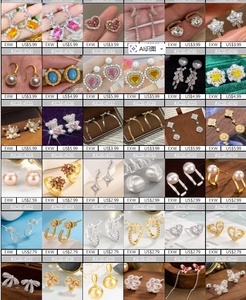 Aros de Plata 925 para Mujer, Argollas Delicadas Hipoalergénicas, Joyería de Moda, Venta al por Mayor, Regalo de Cumpleaños - Product Image 3