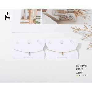 Bracciale Plusera in Acciaio Inossidabile, Design Minimalista, Gioiello da Donna, Accessorio di Moda - Product Image 1